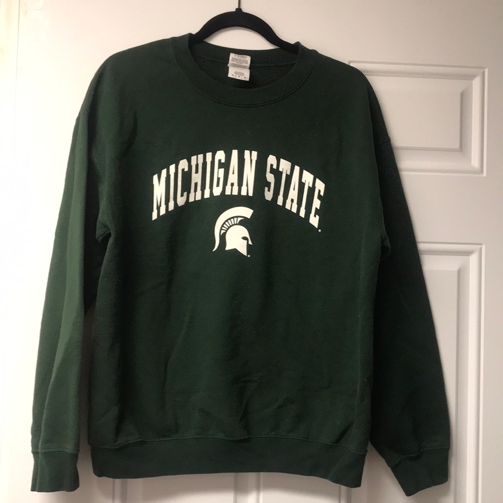 Michigan state crew neck sweatshirt